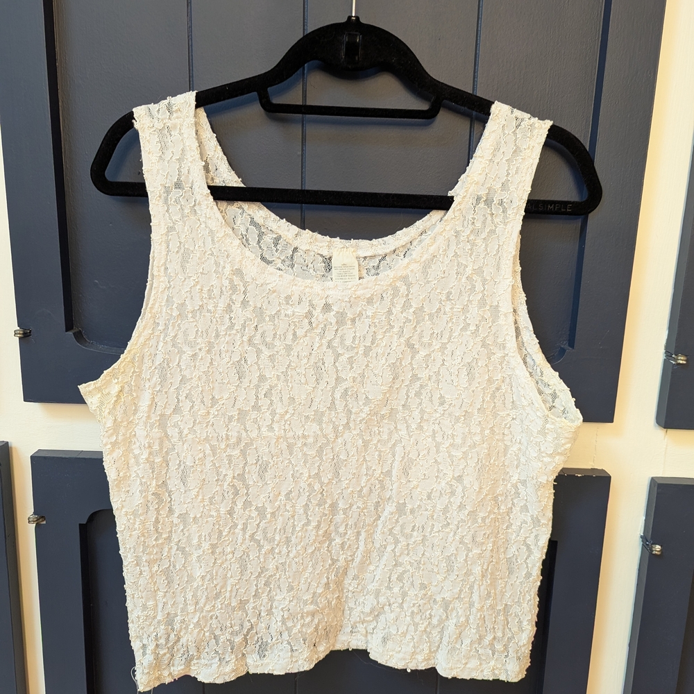 Vintage Lace Tank Top